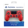 CONTROLLER PS4 LED ROSSO + GOMMINI ANALOGICO