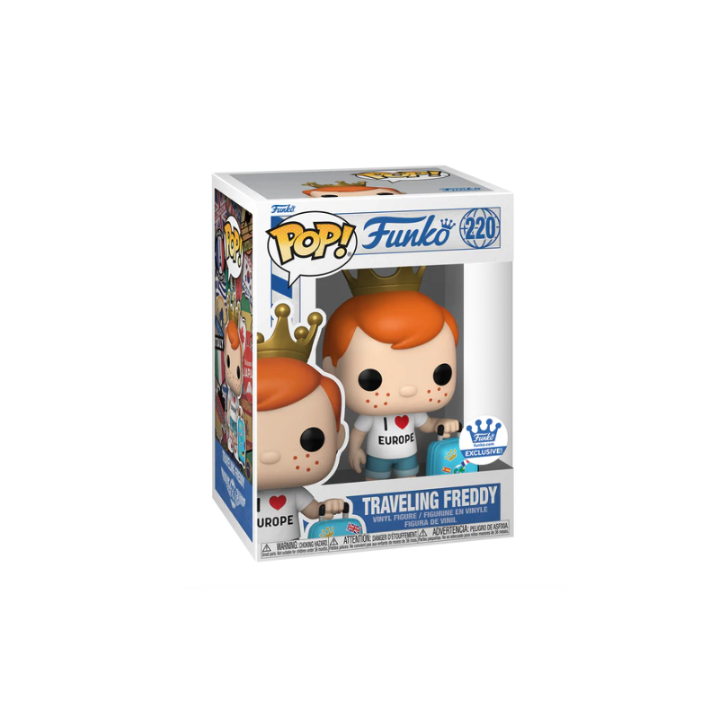 TRAVELING FREDDY FUNKO POP 220 EXCLUSIVE