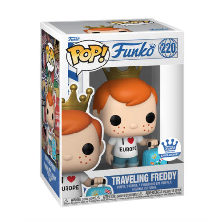 TRAVELING FREDDY FUNKO POP 220 EXCLUSIVE