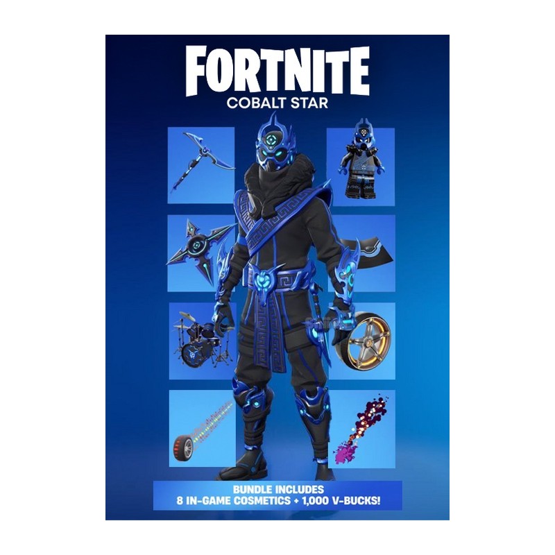 DLC FORTNITE COBALT STAR BUNDLE PS5 PER PIATTAFORMA PSNETWORK CODICE DIGITALE