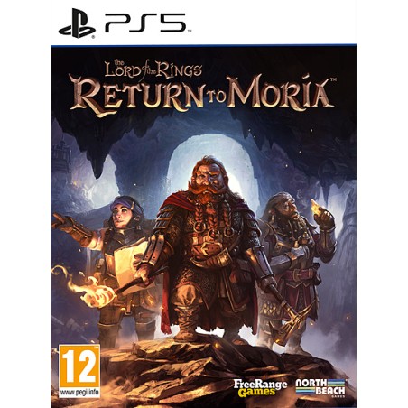 THE LORD OF THE RINGS RETURN TO MORIA PER PS5 NUOVO