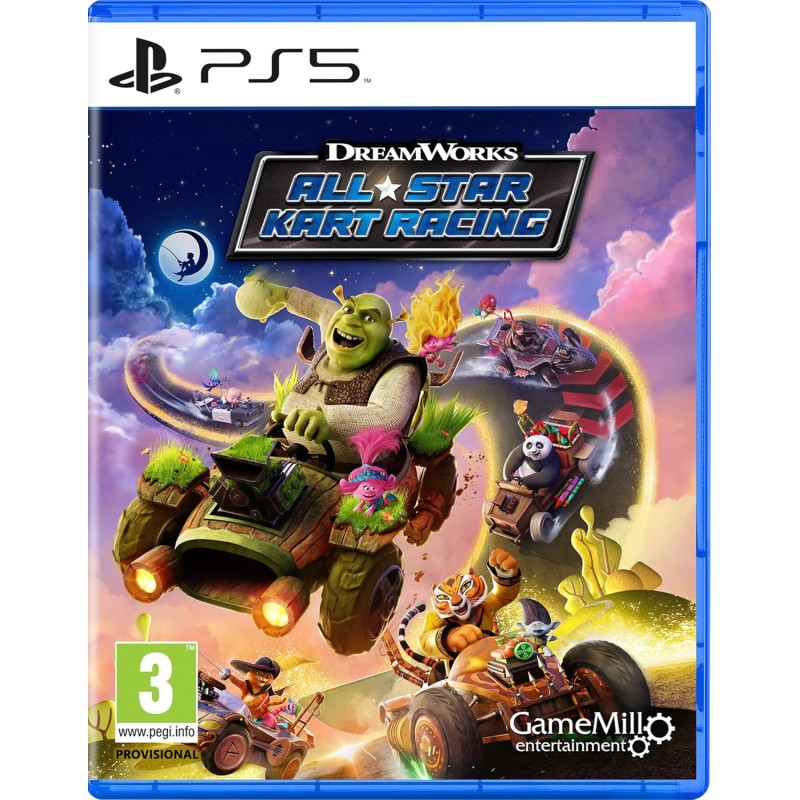 DREAMWORKS ALL-STAR KART RACING PER PS5 NUOVO