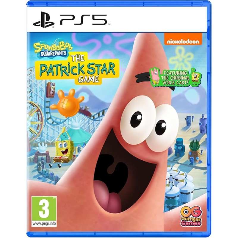 SPONGEBOB SQUAREPANTS THE PATRICK STAR GAME PER PS5 NUOVO