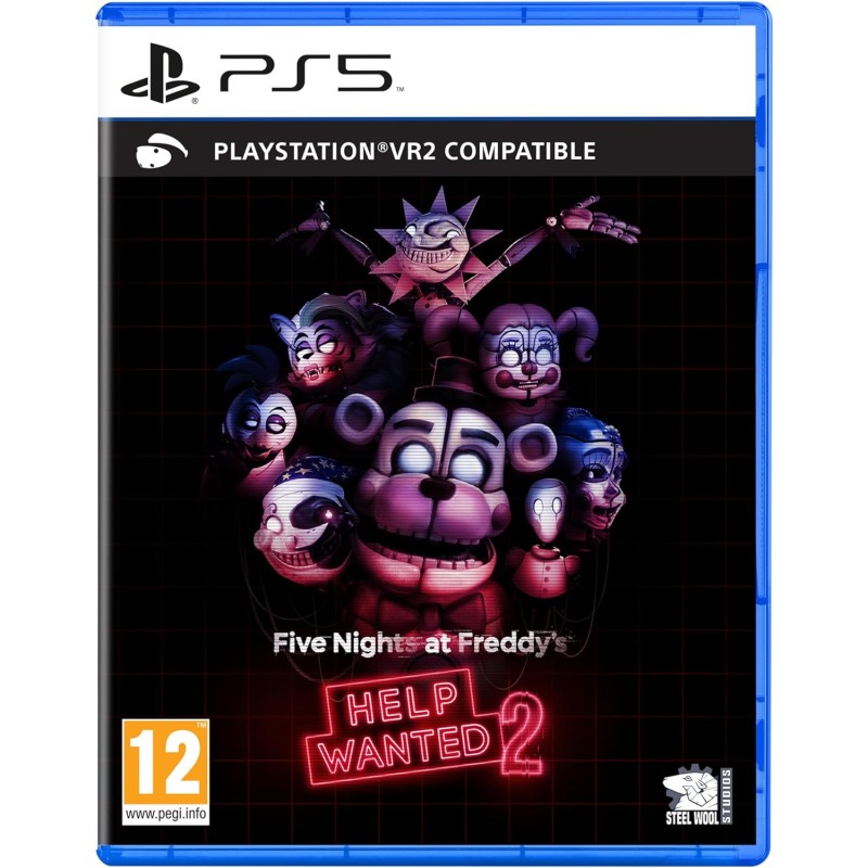 FIVE NIGHTS AT FREDDY'S HELP WANTED 2 PER PS5 NUOVO