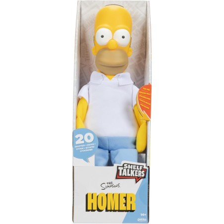 SHELF TALKERS PELUCHE PARLANTE HOMER DEI SIMPSONS