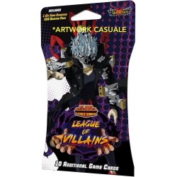 MY HERO ACADEMIA TRADING CARDS BOOSTER PACKS SERIES 4 LEAGUE OF VILLAINS - N.1 BUSTINA DA 10 CARTE ENG