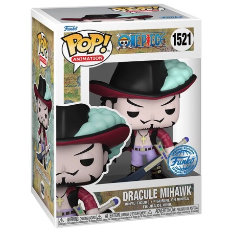 DRACULE MIHAWK DI ONE PIECE FUNKO POP SPECIAL EDITION 1521