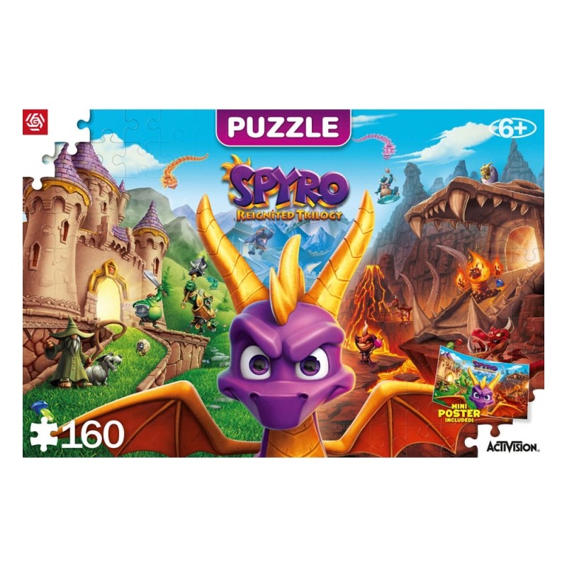 PUZZLE SPYRO REIGNITED TRILOGY 160 PEZZI