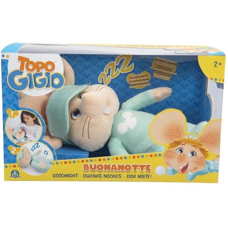 TOPO GIGIO BUONA NOTTE FA LA NANNA RUSSA E IL PANCINO SI MUOVE DAVVERO GIOCHI PREZIOSI