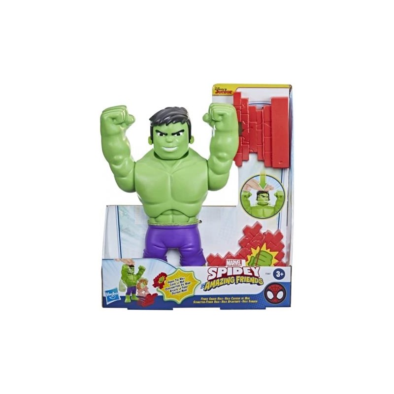 HULK SPACCATUTTO HASBRO MARVEL SPIDEY 25CM