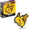 MEGA POKEMON SHOWCASE - PIKACHU SET IN STILE RETRO PIXELATO DA COSTRUIRE CON 400 PEZZI