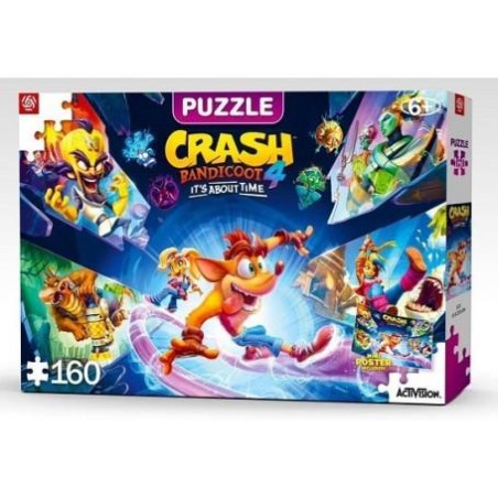 CRASH BANDICOOT 4 PUZZLE DA 160 PEZZI - 41x27 CM