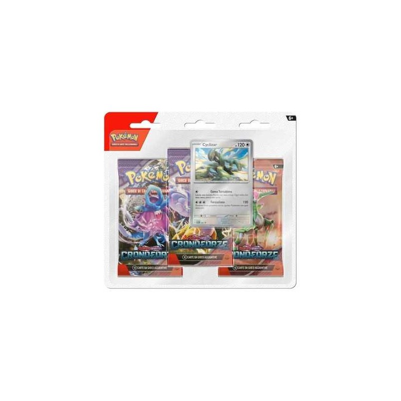 SET DA 3 BUSTINE CRONOFORZE IN ITALIANO + CARTA PROMO CYCLIZAR