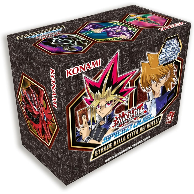 SPEED DUEL: STRADE DELLA CITTA' DEI DUELLI - SET 8 MAZZI DI YU-GI-OH ITALIANI