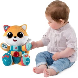 CHICCO ABC FOXY PELUCHE NEONATI CUCCIOLO DI VOLPE 3-IN-1 GIOCATTOLO EVOLUTIVO ISPIRATO AL METODO MONTESSORI