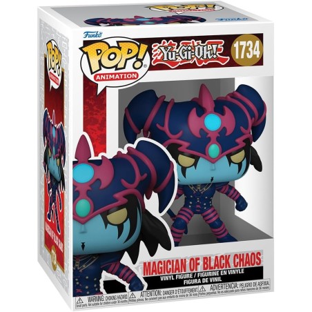 MAGICIAN OF BLACK CHAOS DI YU-GI-OH MAGO DEL CHAOS FUNKO POP 1734