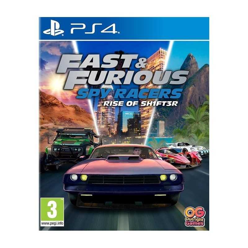 FAST & FURIOUS SPY RACER: IL RITORNO DELLA SH1FT3R PER PS4 NUOVO