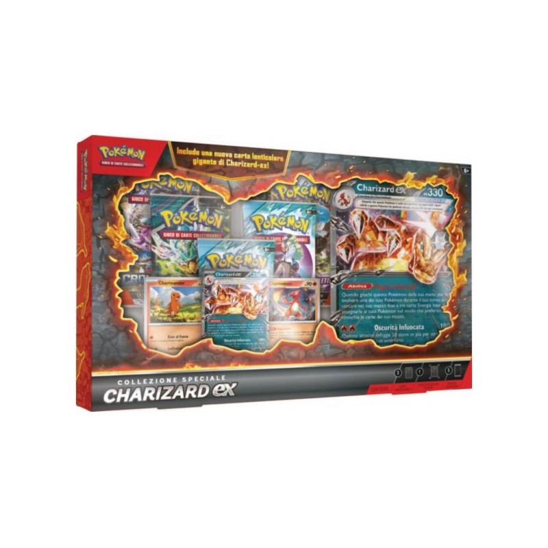 PREORDINE POKEMON COLLEZIONE SPECIALE CHARIZARD-EX IN ITALIANO