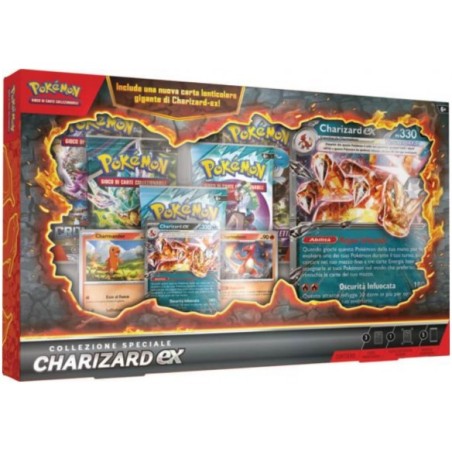 PREORDINE POKEMON COLLEZIONE SPECIALE CHARIZARD-EX IN ITALIANO