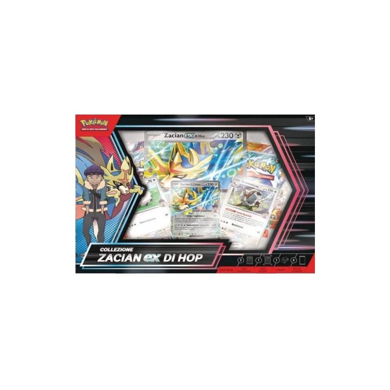 PREORDINE POKEMON COLLEZIONE ZACIAN-EX DI HOP IN ITALIANO