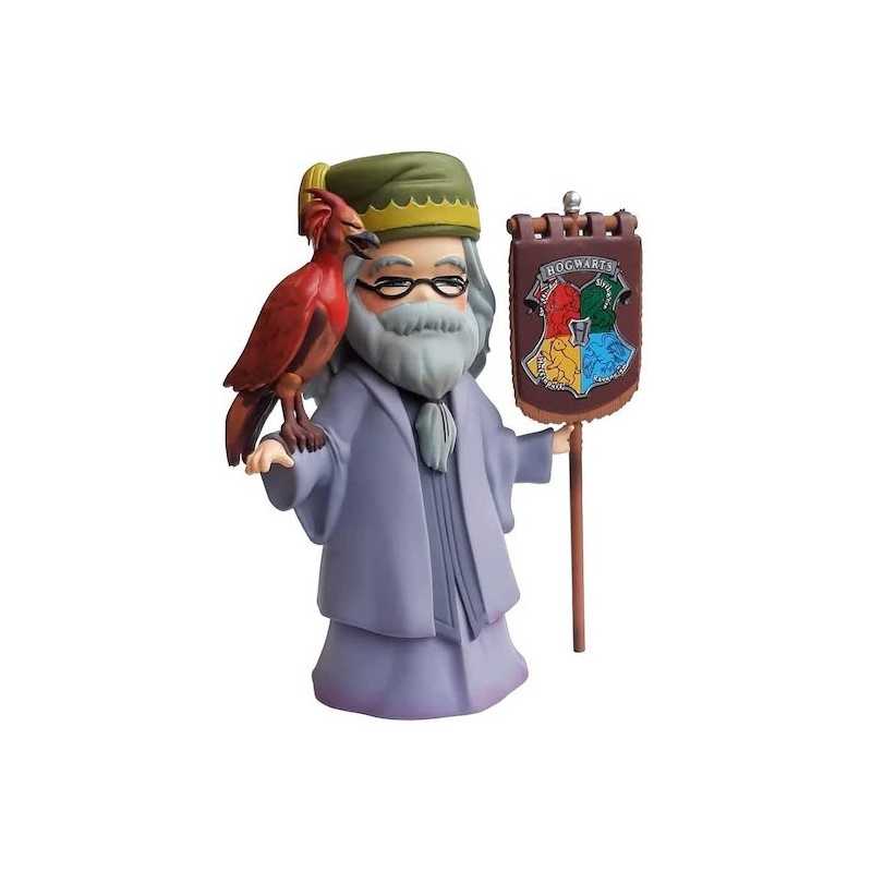 ALBUS SILENTE CON FANNY LA FENICE FIGURE DA 15 CM DI HARRY POTTER