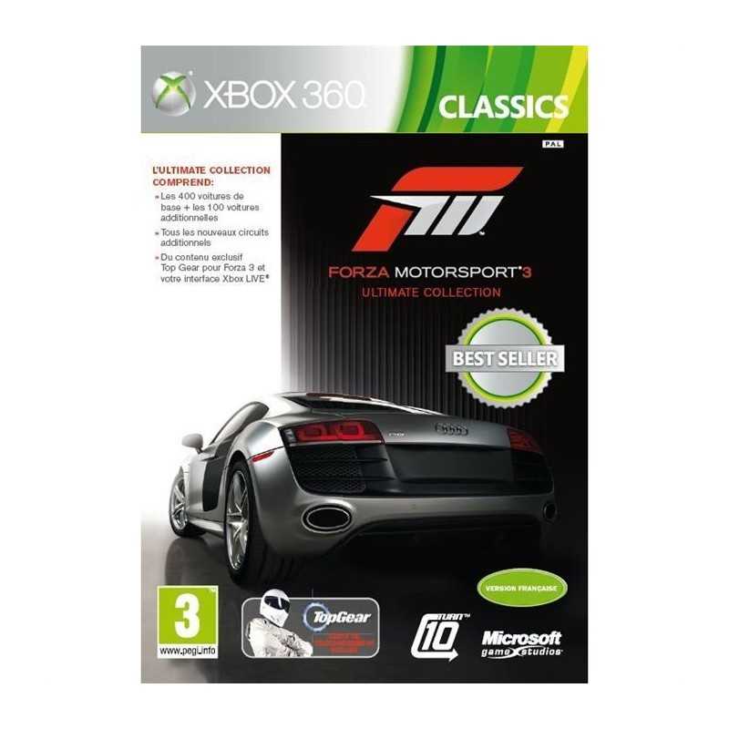 FORZA MOTORSPORT 3 PER XBOX 360 USATO