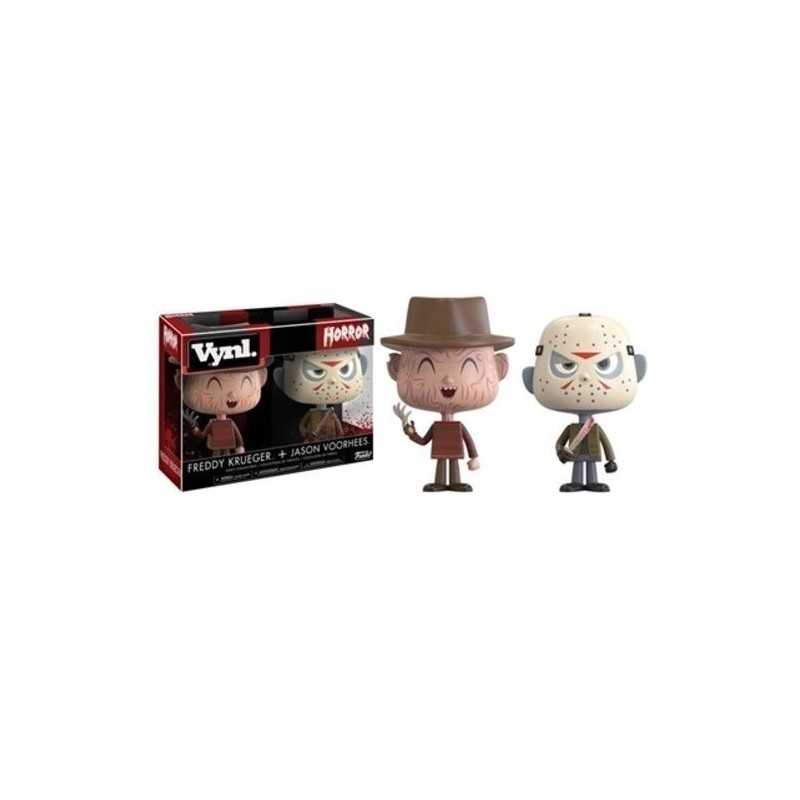 FREDDY KRUEGER + JASON VOORHEES HORROR PACK FUNKO DA 10 CM