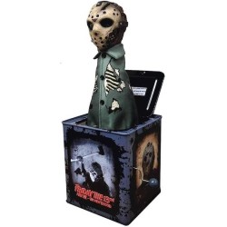 FRIDAY THE 13TH BURST-A-BOX MUSIC BOX JASON VOORHEES DA 36 CM