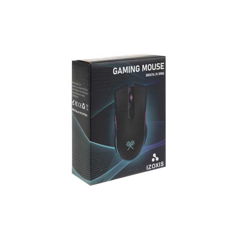 GAMING MOUSE LED IZOXIS 1200-7000 DPI DA 7 TASTI