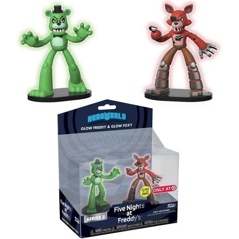 GLOW FREDDY & GLOW FOXY DI FIVE NIGHTS AT FREDDY'S FUNKO