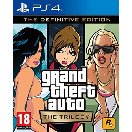 GTA THE TRILOGY THE DEFINITIVE EDITION PER PS4 NUOVO