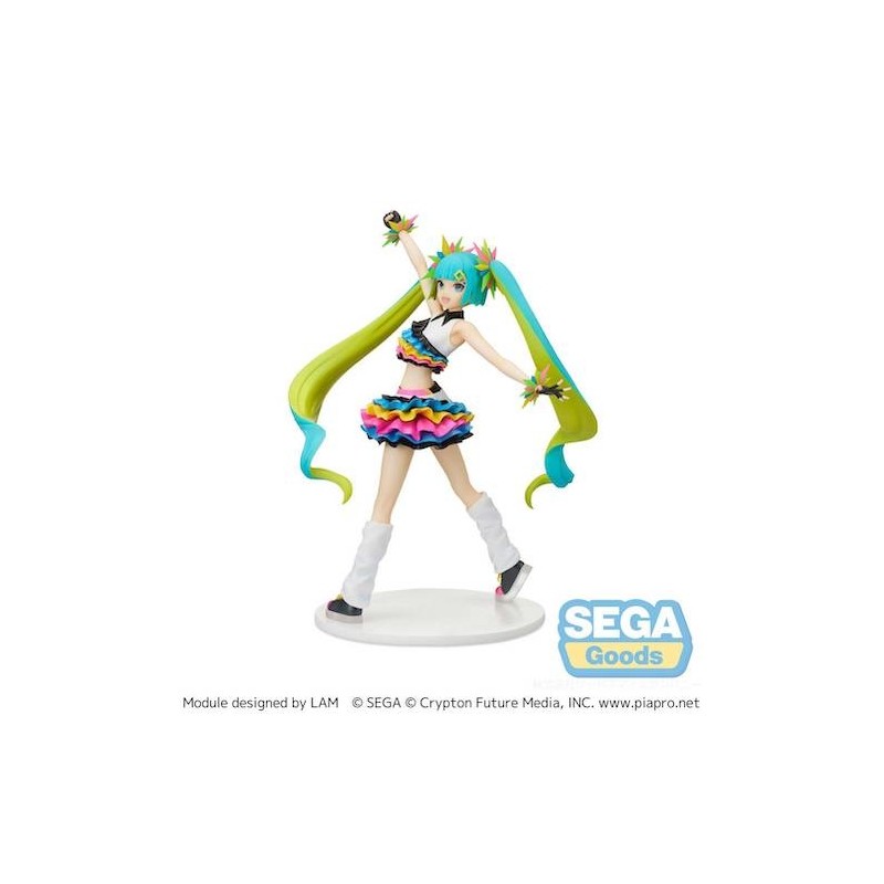 HATSUNE MIKU PROJECT DIVA MEGA39'S FIGURIZM STATUE CATCH THE WAVE 25 CM