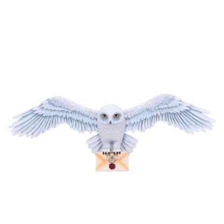 HEDWIG IN VOLO CON LA LETTERA DI HARRY POTTER 45 CM