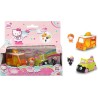 HELLO KITTY ORANGE TRUCK E CHOCOLATE ICE CREAM COUPE MINI FIGURE