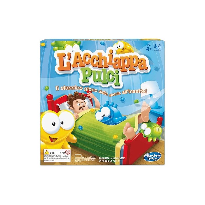 L'ACCHIAPPA PULCI GIOCO DA TAVOLO HASBRO