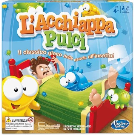 L'ACCHIAPPA PULCI GIOCO DA TAVOLO HASBRO