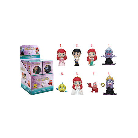 LA SIRENETTA DISNEY ARIEL-ERIK-URSULA 1 PZ A SCELTA FUNKO VINYL FIGURE 9 CM !