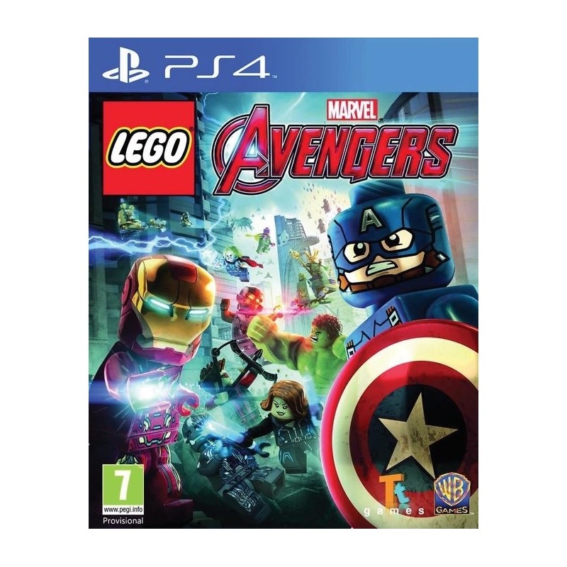 LEGO AVENGERS MARVEL PER PS4 NUOVO