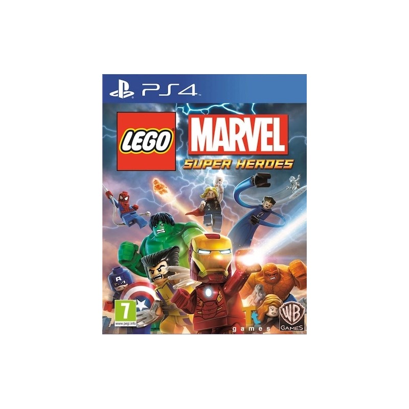 LEGO MARVEL SUPER HEROES PER PS4 USATO