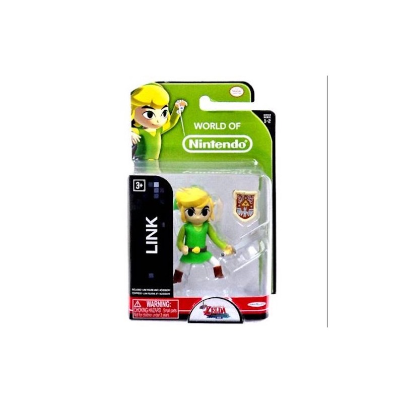 LINK DI THE LEGEND OF ZELDA FIGURE DA 6 CM NINTENDO