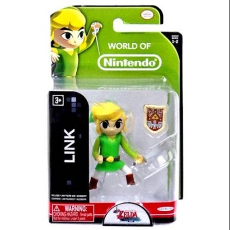 LINK DI THE LEGEND OF ZELDA FIGURE DA 6 CM NINTENDO