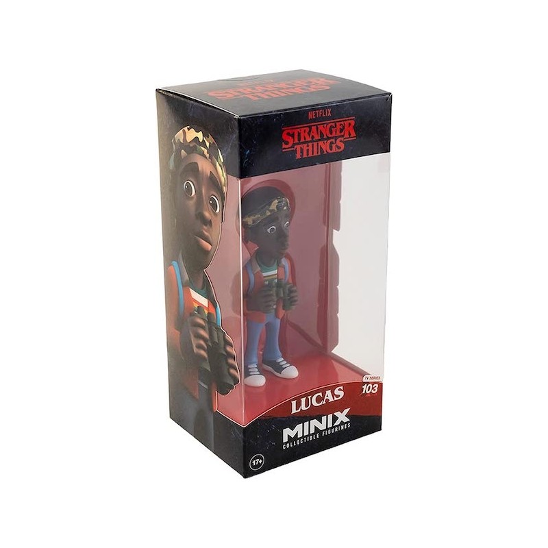 LUCAS DI STRANGER THINGS MINIX FIGURE DA 12 CM