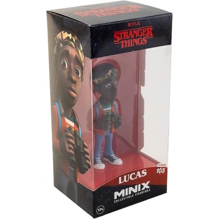 LUCAS DI STRANGER THINGS MINIX FIGURE DA 12 CM