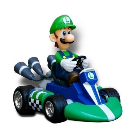 LUIGI DI MARIO KART FIGURE DA 12 CM NINTENDO