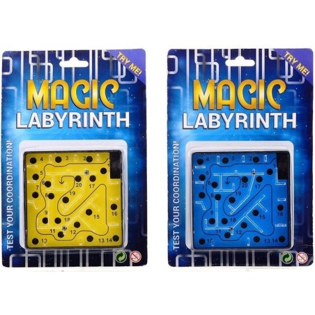 MAGIC LABYRINTH GIOCO ISTANTANEO - LABIRINTO MAGICO 1 PZ. A SCELTA