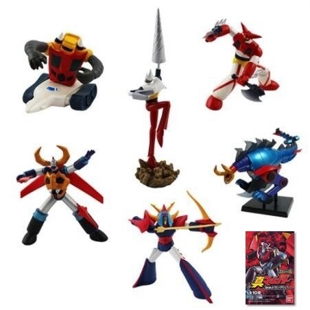 MAZINGA Z MINI FIGURE DA 6-8 CM - 1 PZ. CASUALE IN SCATOLA