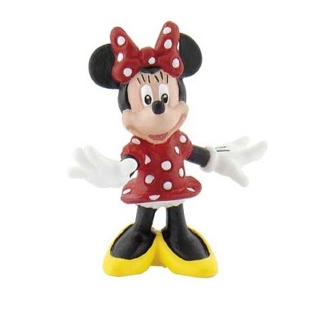 MINNIE MOUSE TOPOLINA DISNEY BULLYLAND 4 CM