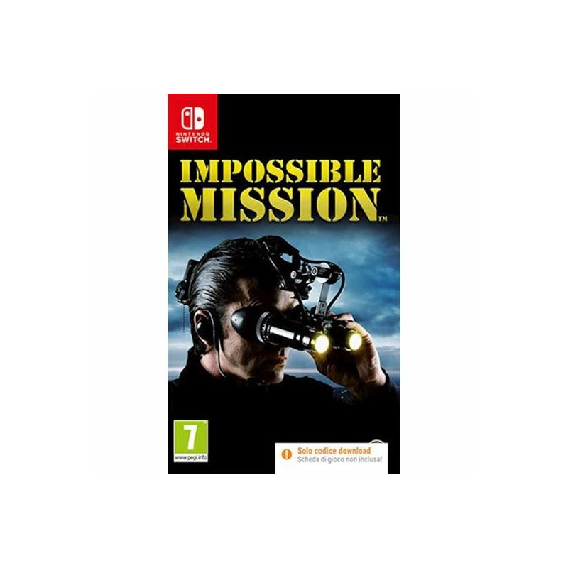 MISSION IMPOSSIBLE PER NINTENDO SWITCH NUOVO - CODICE PER DOWNLOAD DALLO STORE