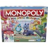 MONOPOLY - IL MIO PRIMO MONOPOLY GIOCO DA TAVOLO TABELLONE A 2 FACCE, STRUMENTI DI APPRENDIMENTO PER FAMIGLIE