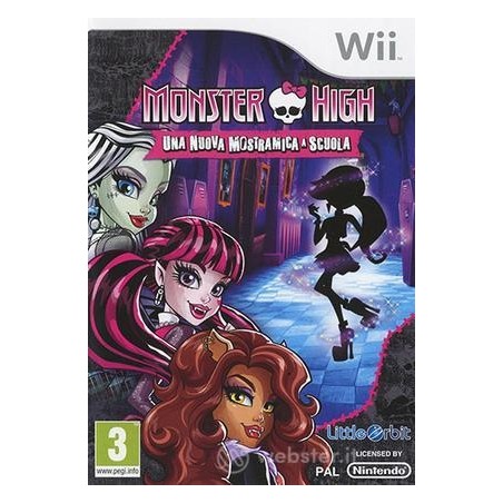 MONSTER HIGH UNA NUOVA MOSTRAMICA A SCUOLA PER NINTENDO WII NUOVO